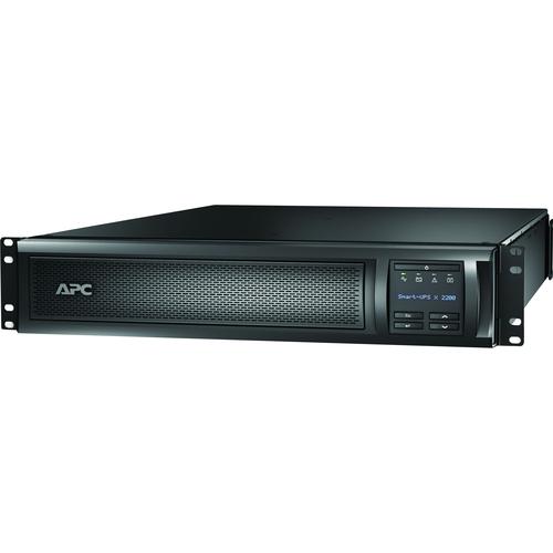 Schneider Electric APC by Schneider Electric Smart-UPS X SMX2200RMLV2U 2200 VA Rack-mountable UPS - 2U Rack-mountable - 3 Hour Recharge - 10 Minute Stand-by - 110 V AC Input - 120 V AC Output - 2 x NEMA 5-20R, 6 x NEMA 5-15R