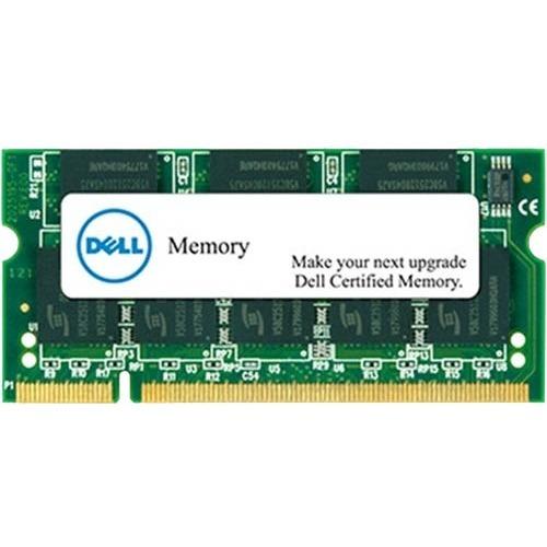 Dell 8GB DDR3 SDRAM Memory Module - For Notebook, Desktop PC - 8 GB (1 x 8GB) - DDR3-1600/PC3-12800 DDR3 SDRAM - 1600 MHz - CL11 - 1.35 V - Non-ECC - Unbuffered - 204-pin - SoDIMM - Lifetime Warranty