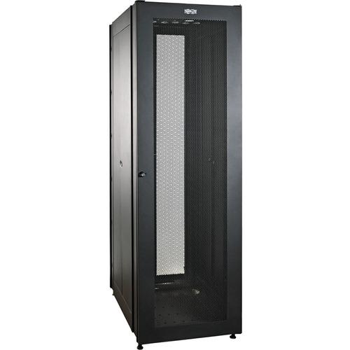 Tripp Lite SR2000 SmartRack Economy Rack Enclosure Cabinet - For Server, LAN Switch, PDU - 42U Rack Height29.75" (755.65 mm) Rack Depth - Black - 680.39 kg Dynamic/Rolling Weight Capacity - 907.18 kg Static/Stationary Weight Capacity