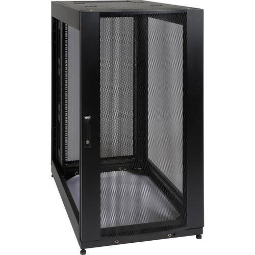 Tripp Lite 25U Smartrack Premium Enclosure (No Side Panels Included) - 25U Rack Height x 19" (482.60 mm) Rack Width - Black - 1020.58 kg Dynamic/Rolling Weight Capacity - 1360.78 kg Static/Stationary Weight Capacity