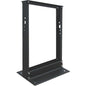 Tripp Lite 13U 2-Post SmartRack Open Frame Rack-Organize and Secure Network Rack Equipment - 13U Rack Height x 19" (482.60 mm) Rack Width x 48" (1219.20 mm) Rack Depth - Black - 362.87 kg Static/Stationary Weight Capacity