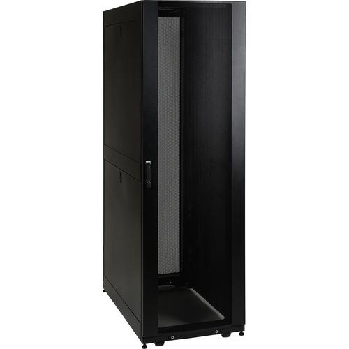 Tripp Lite SR42UBKD Rack Enclosure Server Cabinet Knock-Down - 42U - 19" - 42U Rack Height - 1020.58 kg Dynamic/Rolling Weight Capacity - 1360.78 kg Static/Stationary Weight Capacity