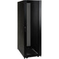Tripp Lite SmartRack SR42UBSD Premium Rack Cabinet - 42U Rack Height x 19" (482.60 mm) Rack Width - Black - 1020.58 kg Dynamic/Rolling Weight Capacity - 1360.78 kg Static/Stationary Weight Capacity