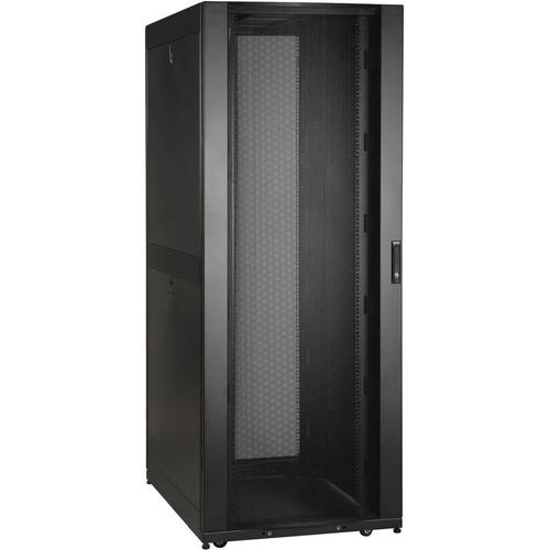 Tripp Lite SmartRack SR42UBWDSP1 Rack Cabinet - 42U Rack Height x 19" (482.60 mm) Rack Width - 1020.58 kg Dynamic/Rolling Weight Capacity - 1360.78 kg Static/Stationary Weight Capacity