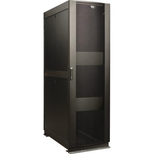 Tripp Lite SmartRack SR42UBZ4 Premium Seismic Rated Enclosure Rack Cabinet - 42U Rack Height x 19" (482.60 mm) Rack Width - Black