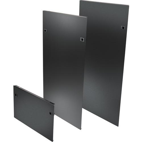 Tripp Lite 58U SmartRack Heavy-Duty Open Frame Side Panels with Latches - Black - 58U Rack Height - 3 Pack
