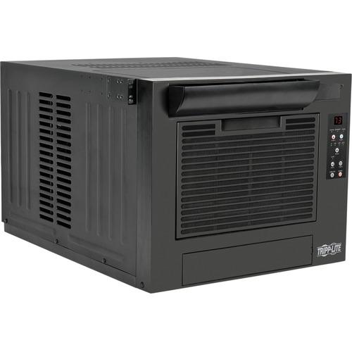 Tripp Lite SmartRack 7,000 BTU 120V Rack-Mounted Air Conditioning Unit - Cooler - 7000 BTU/h Cooling Capacity - Dehumidifier - Black