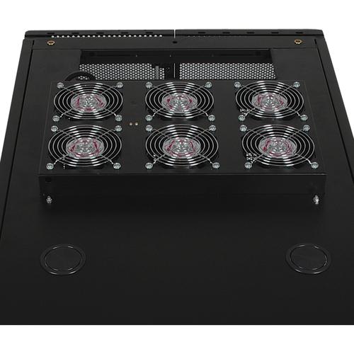 Tripp Lite SRFANROOF Roof-Mounted Fan Panel - 6 Fan - 420 CFM