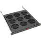 Tripp Lite SRFANTRAY9 Fan Tray - 9 Fan - 1U - 19" (482.60 mm) - 24.5 mÂ³/min - Upflow Air Discharge Pattern