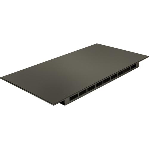 Tripp Lite SmartRack Drip Resistant Roof - Black - 1 Pack - 3.10" (78.74 mm) Height - 23.40" (594.36 mm) Width - 44.40" (1127.76 mm) Depth