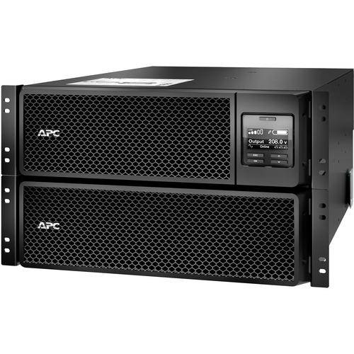 Schneider Electric APC by Schneider Electric Smart-UPS SRT 10000VA RM 208V L630 - 6U Rack/Tower - 1.50 Hour Recharge - 208 V AC Input - 208 V AC Output - 6 x NEMA L6-30R, 2 x Hard Wire 3-wire (2PH + G)