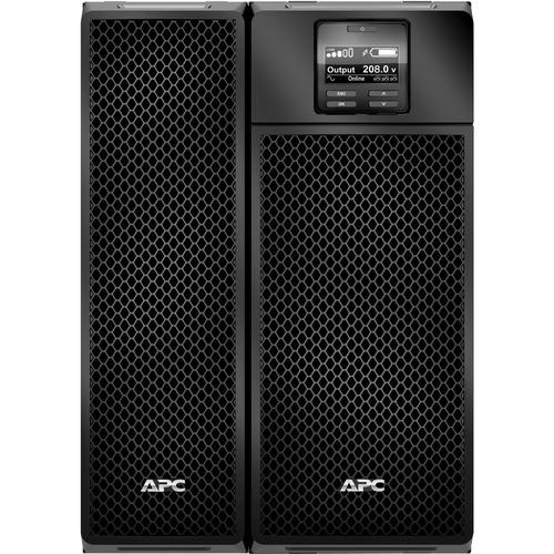 Schneider Electric APC by Schneider Electric Smart-UPS SRT 6000VA with 208/240V to 120V Step-Down Transformer - Tower - 1.50 Hour Recharge - 2 Minute Stand-by - 208 V AC Input - 120 V AC, 208 V AC Output - 1 x Hard Wire 3-wire (2PH + G), 1 x NEMA L14-30R