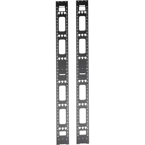 Tripp Lite Vertical Cable Management Bars - 2 Pack - 42U Rack Height