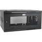 Tripp Lite SmartRack SRW6UDPVRT Rack Cabinet - For Server, LAN Switch, Patch Panel - 6U Rack Height x 19" (482.60 mm) Rack Width x 20.50" (520.70 mm) Rack Depth - Wall Mountable - Black Powder Coat - Steel - 90.72 kg Maximum Weight Capacity - 91 kg Stati