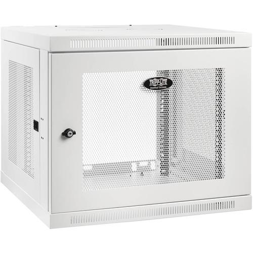 Tripp Lite SmartRack SRW9UDPW Rack Cabinet - For Server, LAN Switch, Patch Panel - 9U Rack Height20.50" (520.70 mm) Rack Depth - Wall Mountable - White - Steel - 90.72 kg Static/Stationary Weight Capacity