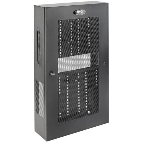 Tripp Lite SRWF10UMOD 5U Structured Wiring Enclosure - Black Powder Coat - 5U Rack Height - Steel