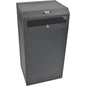 Tripp Lite SmartRack SRWF12U38 Rack Cabinet - For Server, LAN Switch, Patch Panel, UPS, Battery Pack - 12U Rack Height x 19" (482.60 mm) Rack Width x 35" (889 mm) Rack Depth - Wall Mountable - Black Powder Coat - Steel - 181.44 kg Maximum Weight Capacity