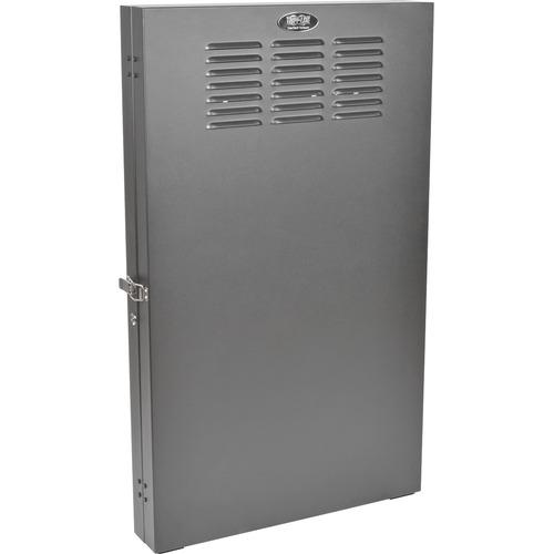 Tripp Lite SmartRack SRWF2U36 Rack Cabinet - For UPS, LAN Switch, Server, Battery Pack, Patch Panel - 5U Rack Height x 19" (482.60 mm) Rack Width x 36" (914.40 mm) Rack Depth - Wall Mountable - Black Powder Coat - Steel - 68.04 kg Maximum Weight Capacity