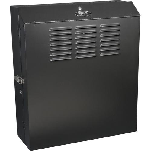 Tripp Lite SmartRack SRWF5U Enclosure Rack Cabinet - 5U Rack Height x 19" (482.60 mm) Rack Width - Wall Mountable - Black - 68.04 kg Static/Stationary Weight Capacity