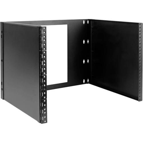 Tripp Lite SRWO8UBRKT Wall Mount for Network Switch, Patch Panel - Black - 18.14 kg Load Capacity