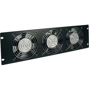 Tripp Lite 3U rack mount fan panel - 230V - 3 Fan - 3U - 5.9 mÂ³/minBlack