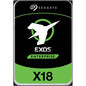 Seagate Exos X18 ST10000NM014G 10 TB Hard Drive - Internal - SAS (12Gb/s SAS) - Conventional Magnetic Recording (CMR) Method - Video Surveillance System, Storage System Device Supported - 7200rpm - 5 Year Warranty - PuriLite