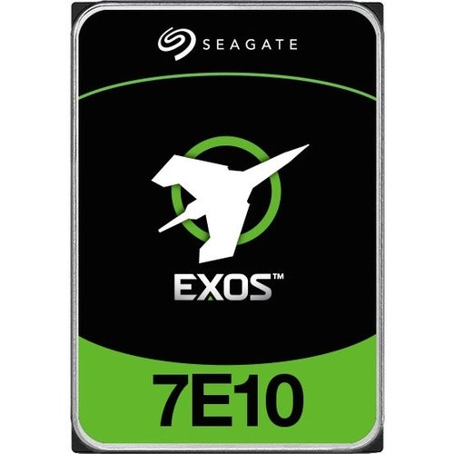Seagate Exos 7E10 ST10000NM017B 10 TB Hard Drive - Internal - SATA (SATA/600) - Storage System, Video Surveillance System Device Supported - 7200rpm