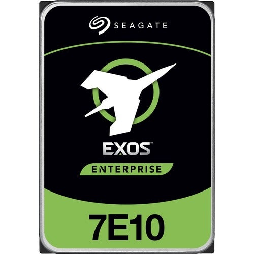 Seagate Exos 7E10 ST10000NM019B 10 TB Hard Drive - Internal - SATA (SATA/600) - Storage System, RAID Controller, Video Surveillance System Device Supported - 7200rpm - 5 Year Warranty - PuriLite