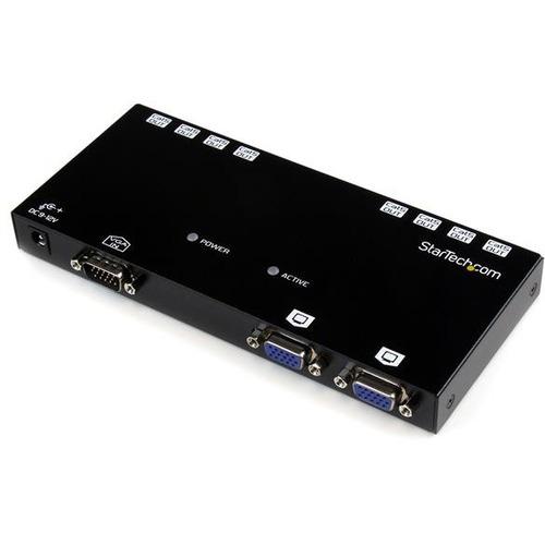 StarTech.com 8 Port VGA Video Extender over Cat 5 - 1 x 8 - SXGA - 500ft
