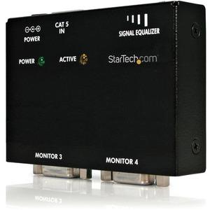 StarTech.com VGA over CAT5 remote receiver for video extender - 1 x 2 - VGA - 492.13ft