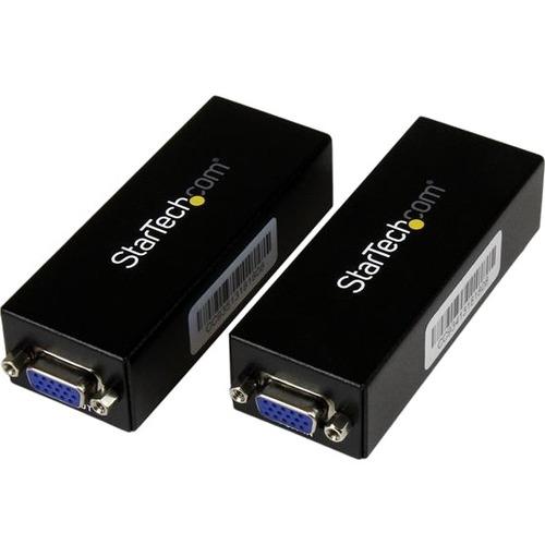 StarTech.com VGA Over CAT5 Extender - 250 ft (80m) - 1 Local and 1 Remote Unit - VGA Video Over Ethernet Extender Kit (ST121UTPEP) - Extend a VGA signal to a remote display using Cat5 cabling - vga extender - vga to cat5 - cat 5 vga extender - cat5 vga e