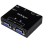 StarTech.com 2-Port VGA Auto Switch Box with Priority Switching and EDID Copy - 2048 x 1152 - QWXGA - 2 x 11 x VGA Out - TAA Compliant