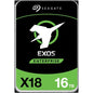 Seagate Exos X18 ST16000NM004J 16 TB Hard Drive - Internal - SAS (12Gb/s SAS) - Video Surveillance System, Storage System Device Supported - 7200rpm - PuriLite