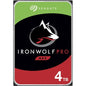 Seagate IronWolf Pro ST4000NE001 4 TB Hard Drive - 3.5" Internal - SATA (SATA/600) - Conventional Magnetic Recording (CMR) Method - 7200rpm - 5 Year Warranty - PuriLite