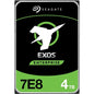 Seagate Exos 7E8 ST4000NM000A 4 TB Hard Drive - 3.5" Internal - SATA (SATA/600) - Storage System Device Supported - 7200rpm - 5 Year Warranty - PuriLite