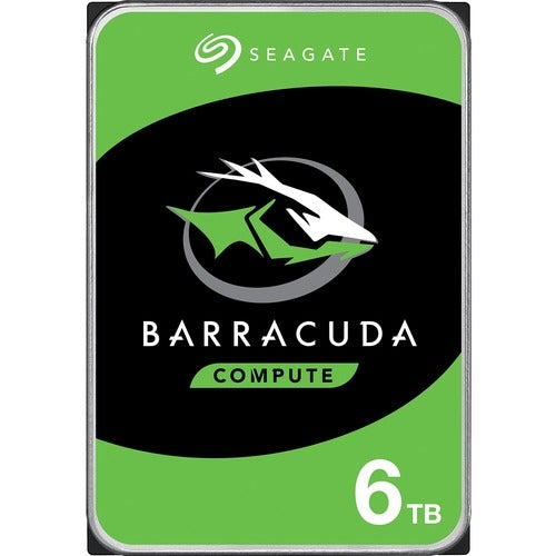 Seagate BarraCuda ST6000DM003 6 TB Hard Drive - 3.5" Internal - SATA (SATA/600) - 5400rpm - 2 Year Warranty