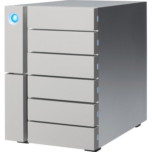 Seagate 6big STFK84000402 DAS Storage System - 6 x HDD Supported - 6 x HDD Installed - 84 TB Installed HDD Capacity - Serial ATA/600 Controller - RAID Supported 0, 1, 5, 6, 10, 50, 60 - 6 x Total Bays - 6 x 3.5" Bay - 1 USB Port(s) - Desktop