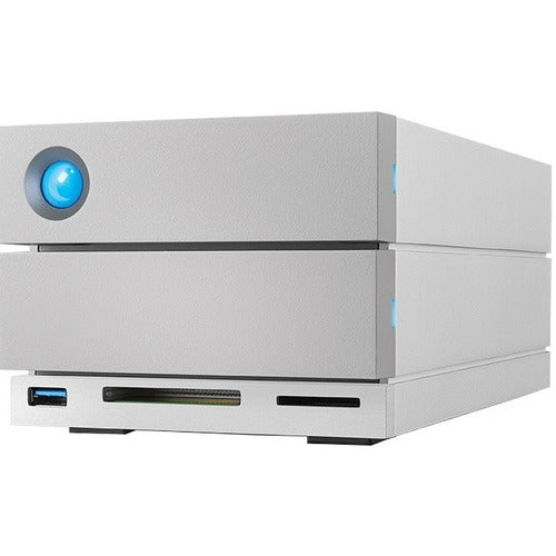 Seagate LaCie 2big Dock Thunderbolt 3 16TB - 2 x HDD Supported - 2 x HDD Installed - 16 TB Installed HDD Capacity - Serial ATA/600 Controller - RAID Supported 0, 1, JBOD - 2 x Total Bays - 2 x 3.5" Bay - 2 USB Port(s) - 2 USB 3.0 Port(s) - Desktop
