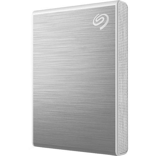 Seagate One Touch STKG500401 500 GB Solid State Drive - External - Silver - USB 3.1 Type C - 3 Year Warranty