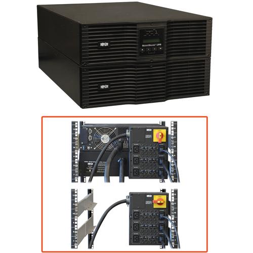 Tripp Lite SmartOnline SU10000RT3UG 10kVA Tower/Rack-mountable UPS - 6U Rack/Tower - 8 Hour Recharge - 4.30 Minute Stand-by - 230 V AC Input - 208 V AC, 200 V AC, 220 V AC, 230 V AC, 240 V AC Output - 6 x IEC 60320 C19