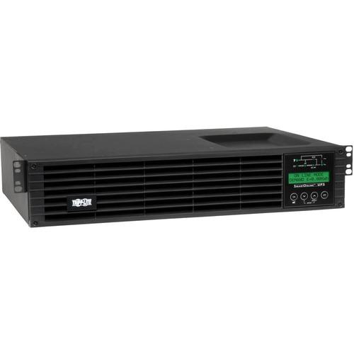 Tripp Lite SmartOnline SU1000RTXLCD2U 1000VA Tower/Rack Mountable UPS - 2U Rack/Tower - 3 Hour Recharge - 4.80 Minute Stand-by - 110 V AC Input - 127 V AC, 127 V AC Output - 6 x NEMA 5-15R
