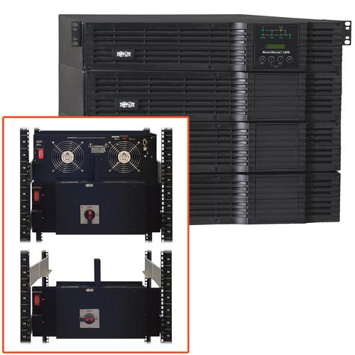 Tripp Lite SmartOnline SU12000RT4UHW 12000VA Tower/Rack Mountable UPS - 4U Rack/Tower - 6 Hour Recharge - 7 Minute Stand-by - 110 V AC, 220 V AC Input - 240 V AC, 240 V AC Output