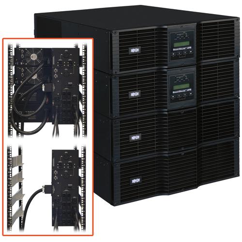 Tripp Lite SmartOnline EZ SU20KRT 20kVA Tower/Rack Mountable UPS - 12U Rack/Tower - 8 Hour Recharge - 4.30 Minute Stand-by - 220 V AC Input - 200 V AC, 208 V AC, 220 V AC, 230 V AC, 240 V AC Output - 2 x NEMA L6-30R