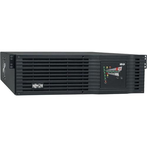 Tripp Lite SmartOnline SU3000RTXL3U UPS - 2400VA/1200W - 5 Minute Full Load, 14 Minute Half Load - 4 x NEMA 5-15R, 4 x NEMA 5-20R, 1 x NEMA L5-30R