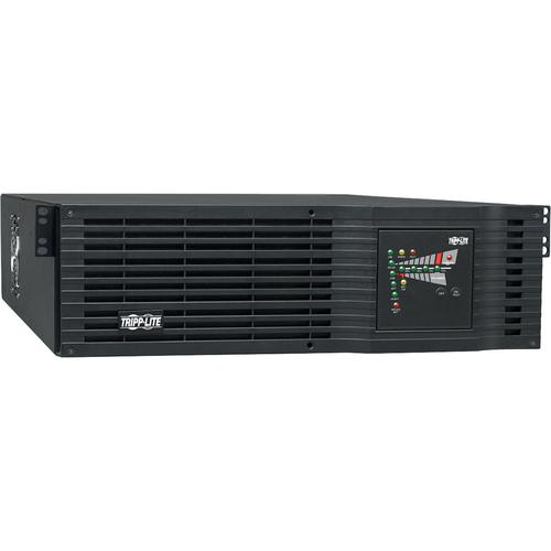 Tripp Lite SU3000RTXL3UN US with Pre-installed WEBCARDLX - 3U Rack/Tower - 6 Hour Recharge - 5 Minute Stand-by - 120 V AC Input - 4 x NEMA 5-15R, 4 x NEMA 5-15/20R, 1 x NEMA L5-30R