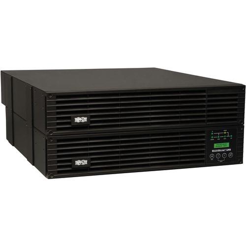 Tripp Lite SmartOnline E SU5000RT4UHV 5kVA Tower/Rack-Mountable UPS - 4U Rack/Tower - 6 Hour Recharge - 3.50 Minute Stand-by - 220 V AC Input - 200 V AC, 208 V AC, 220 V AC, 230 V AC, 240 V AC Output - 2 x NEMA L6-20R, 2 x NEMA L6-30R