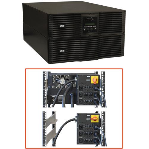 Tripp Lite SmartOnline SU8000RT3UG 8000VA Tower/Rack-mountable UPS - 6U Rack/Tower - 8 Hour Recharge - 6 Minute Stand-by - 110 V AC, 220 V AC Input - 240 V AC, 240 V AC Output - 6 x IEC 60320 C19