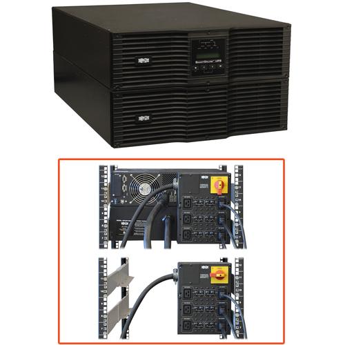 Tripp Lite SmartOnline SU8000RT3UG 8000VA Tower/Rack-mountable UPS - 6U Rack/Tower - 8 Hour Recharge - 6 Minute Stand-by - 110 V AC, 220 V AC Input - 240 V AC, 240 V AC Output - 6 x IEC 60320 C19