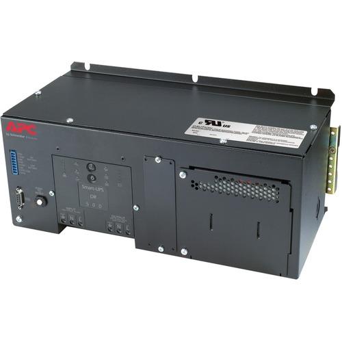 Schneider Electric APC by Schneider Electric 500VA Panel Mount UPS - Panel Mount - 2 Hour Recharge - 8.10 Minute Stand-by - 120 V AC Input - 120 V AC Output - 1 x Hard Wire 3-wire (H N + G)