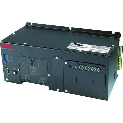 Schneider Electric APC by Schneider Electric Industrial Panel and DIN Rail UPS with Standard Battery 500VA 120V - 2.50 Hour Recharge - 8 Minute Stand-by - 110 V AC Input - 120 V AC Output - 1 x Hard Wire 3-wire (H N + G)